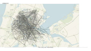 The city as interface
#dmi14
 