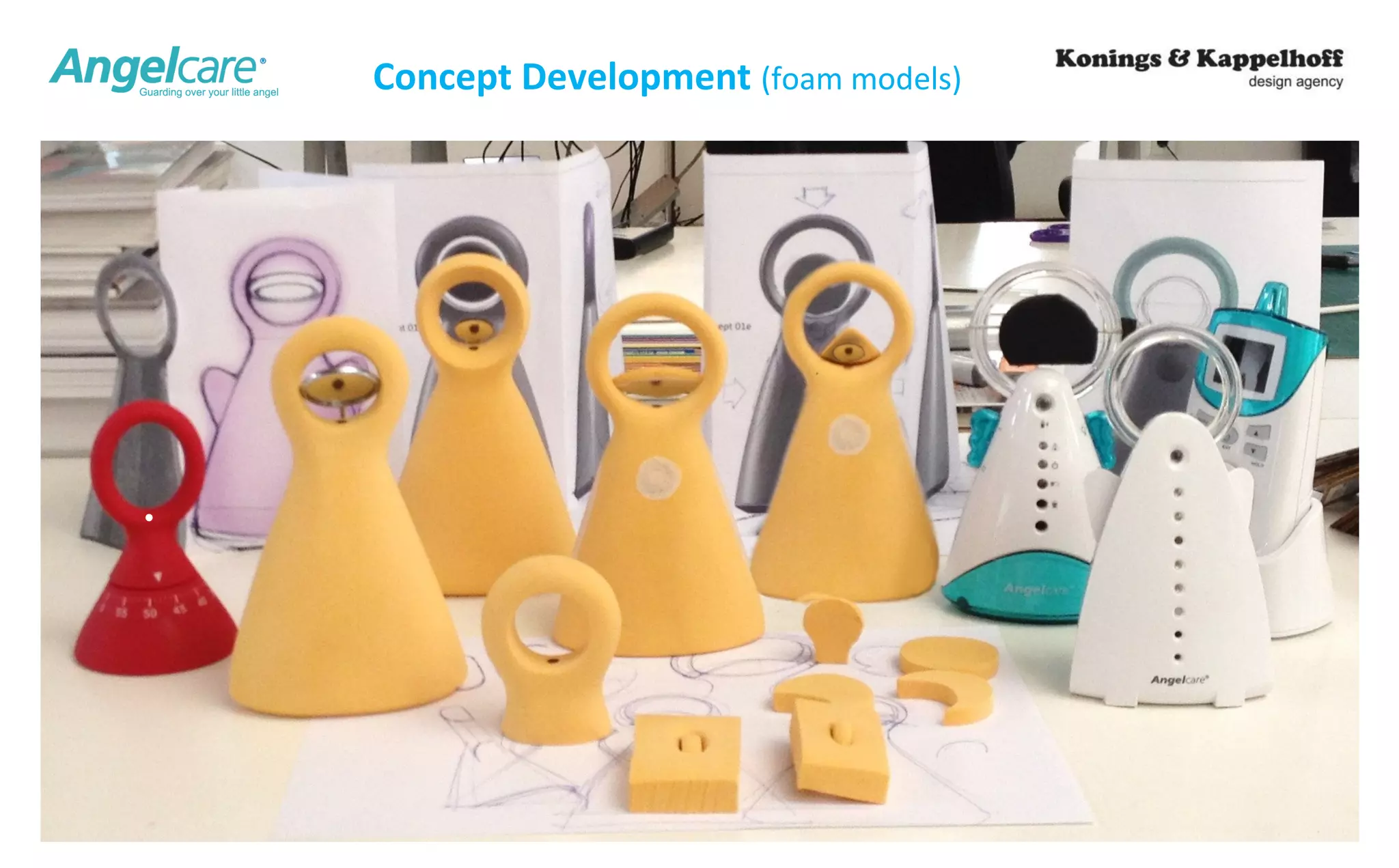 Concept Development (foam models) 
 