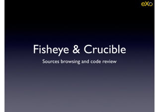 Fisheye & Crucible
Sources browsing and code review
 