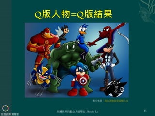 玩轉世界的數位人類學家 Phoebe Lu
旅遊創新實驗室
15
圖片來源：復仇者聯盟惡搞懶人包
 