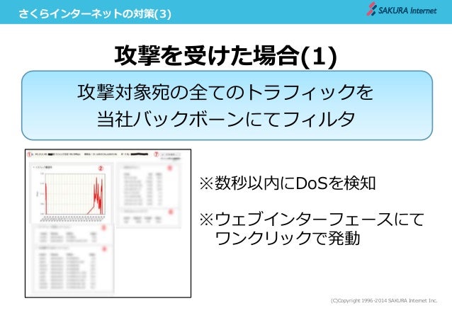 さくらのネットワーク担当が Ddos 語ってみた 第19回 さくらの夕べin大阪