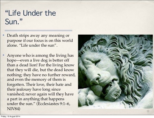 The Book of Ecclesiastes