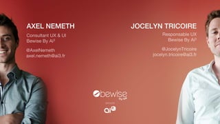 JOCELYN TRICOIRE 
AXEL NEMETH  