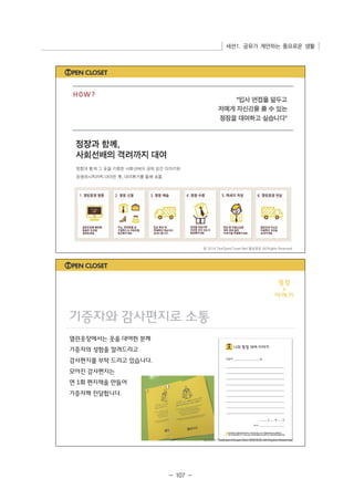 세션1. 공유가 제안하는 풍요로운 생활 
- 107 - 
 