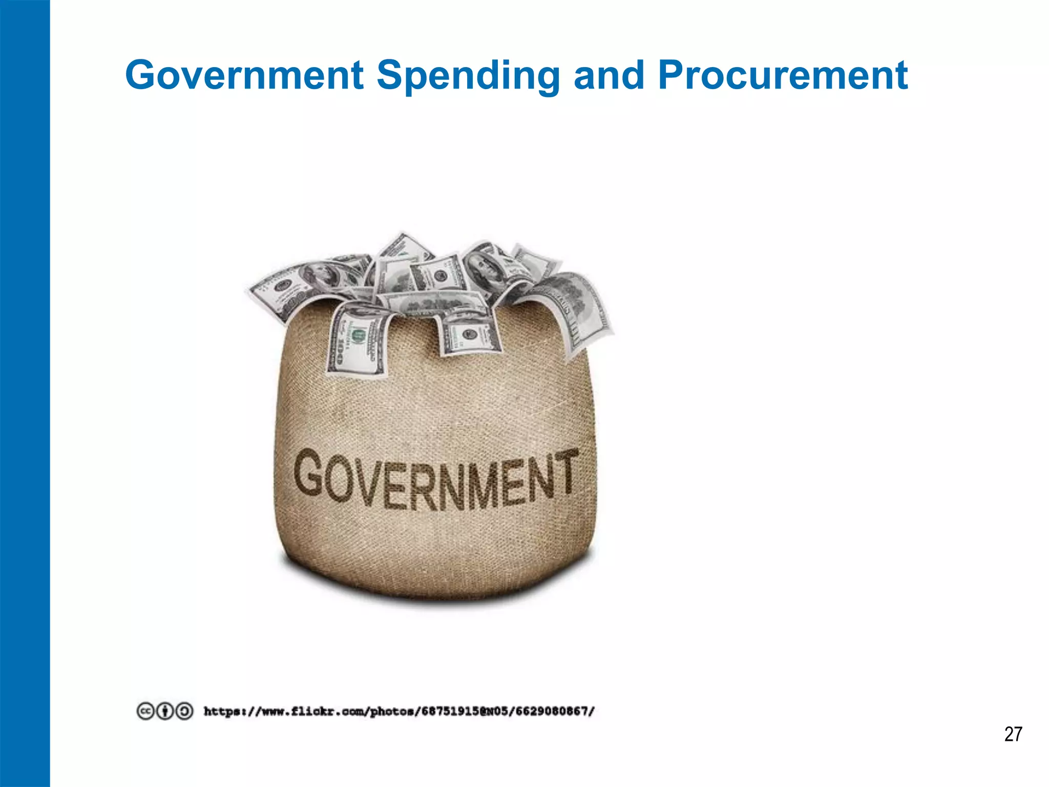 Government Spending and Procurement 
27  