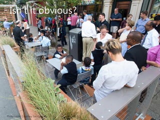 3 
Isn’t it obvious? 
Photo credit: Courtney Sacco/Metro  