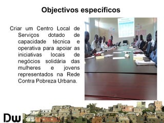 Objectivos específicos 
 