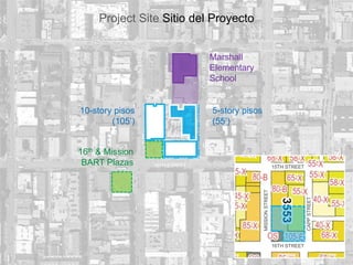 Project Site Sitio del Proyecto 
16th & Mission 
BART Plazas 
1979 
MISSION 
SITE 
16TH STREET 
CAPP STREET 
MISSION STREE...