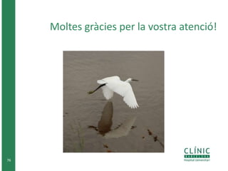 76 
Moltes gràcies per la vostra atenció! 
