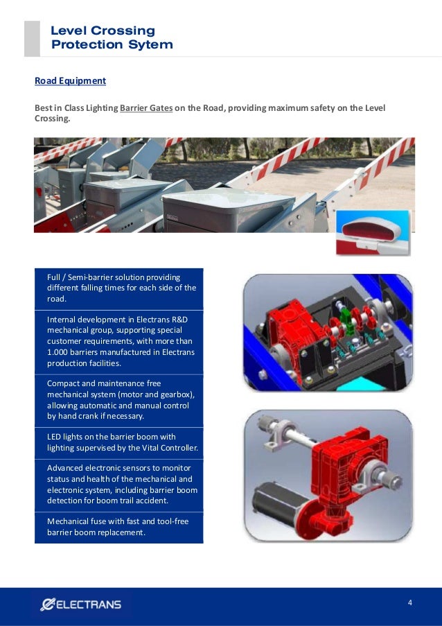 Electrans Level Crossing Protection Solutions Electrans Level Crossing Protection Solutions