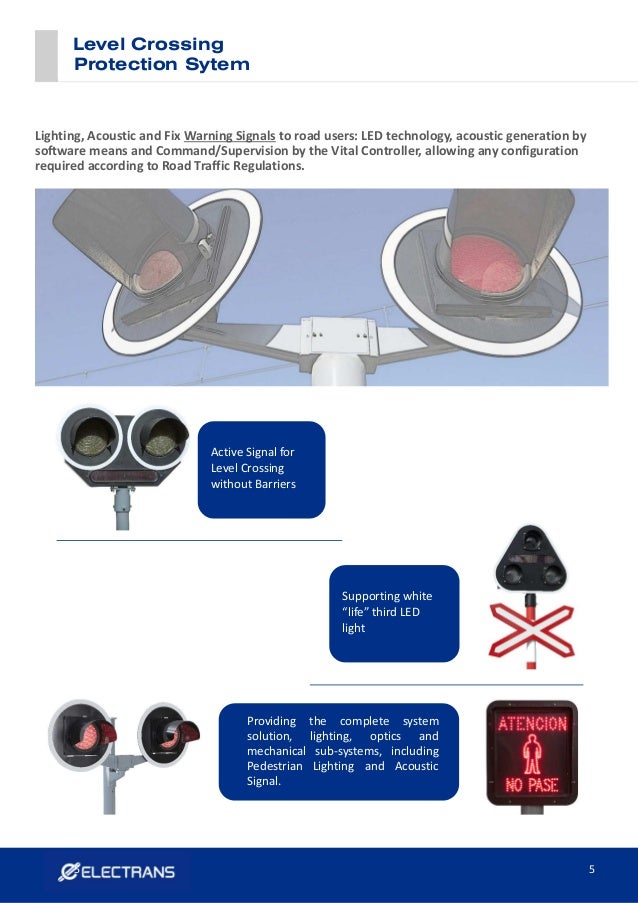 Electrans Level Crossing Protection Solutions Electrans Level Crossing Protection Solutions