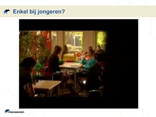 Enkel bij jongeren? 
 