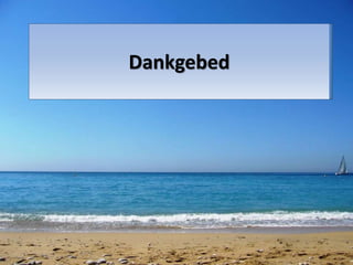 Dankgebed
 