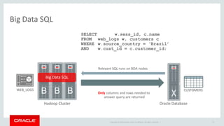 Oracle Big Data Appliance and Big Data SQL for advanced analytics | PPTX