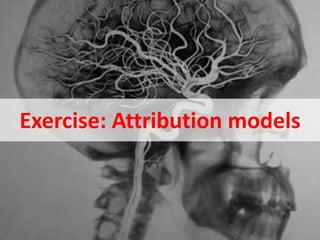 Exercise: Attribution models 
September 2014 © Datalicious Pty Ltd 71 
 