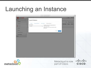 Launching an Instance 
 