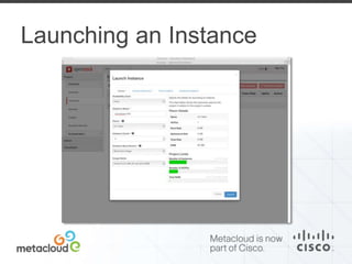 Launching an Instance 
 