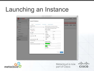 Launching an Instance 
 