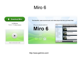 Miro 6 
http://www.getmiro.com/ 
 