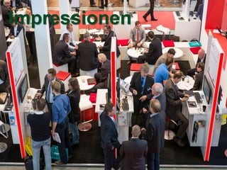 Impressionen 
DMS EXPO 2014 – Zeit für ein Jubiläum? Dr. Ulrich Kampffmeyer DMS EXPO 2014 134 
 