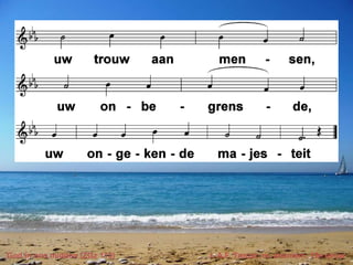 God in ons midden (ZGz 113) t. A.F. Troost; m. anoniem, 19e eeuw 
 