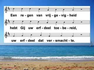 Psalm 68 (LvdK) t. W. Barnard; m. Straatsburg 1539 / Genève 1551 
 