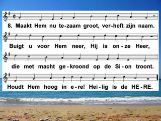 Psalm 99 (LvdK) t. A.C. den Besten; m. Genève 1562 
 