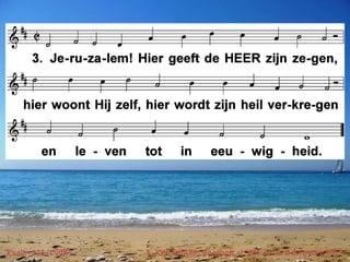 Psalm 133 (LvdK) t. J.W. Schulte Nordholt, J. Wit; m. L. Bourgeois 1551 
 