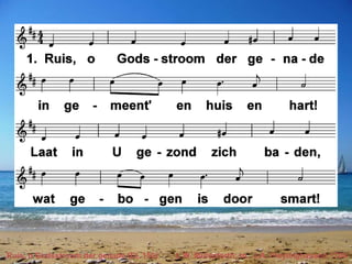 Ruis, o Godsstroom der genade (EL 150) t. W. Mühlpforth; m. J.A. Freylinghausen 1704 
 