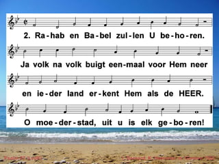 Psalm 87 (LvdK) t. Barnard, K. Heeroma; m. Genève 1562 
 