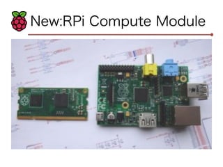 New:RPi Compute Module 
 
