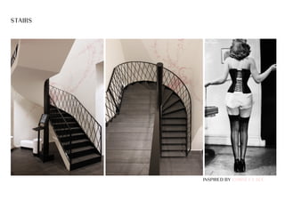 INSPIRED BY WOMANS LUGGAGE
SUITCASE WALL
 