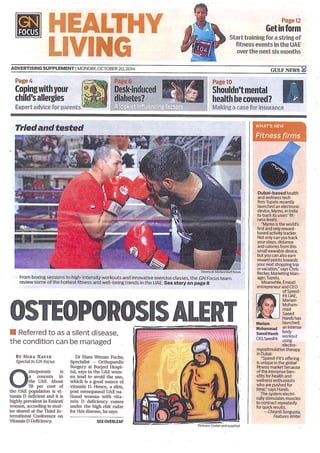 Osteoporosis - Healthy Living - GN Focus, GulfNews