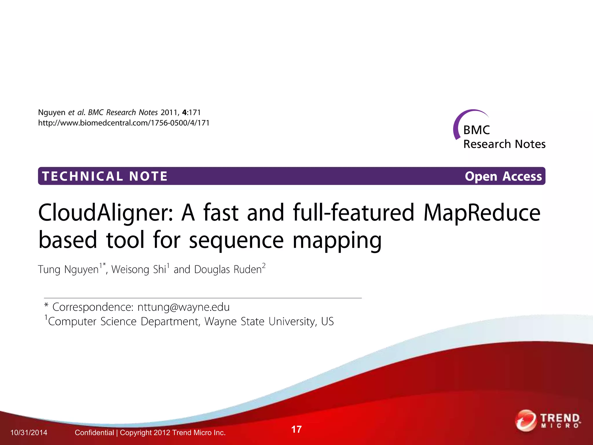 10/31/2014 Confidential | Copyright 2012 Trend Micro Inc. 17 
 