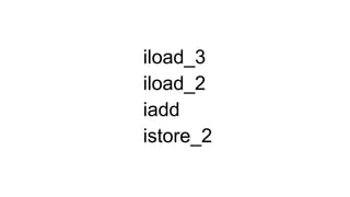 iload_3
iload_2
iadd
istore_2
 