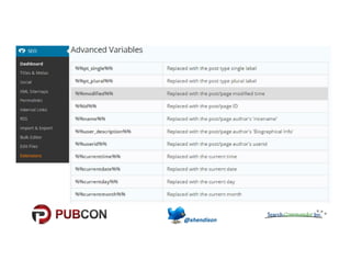 Variables Are Listed in Help 
 