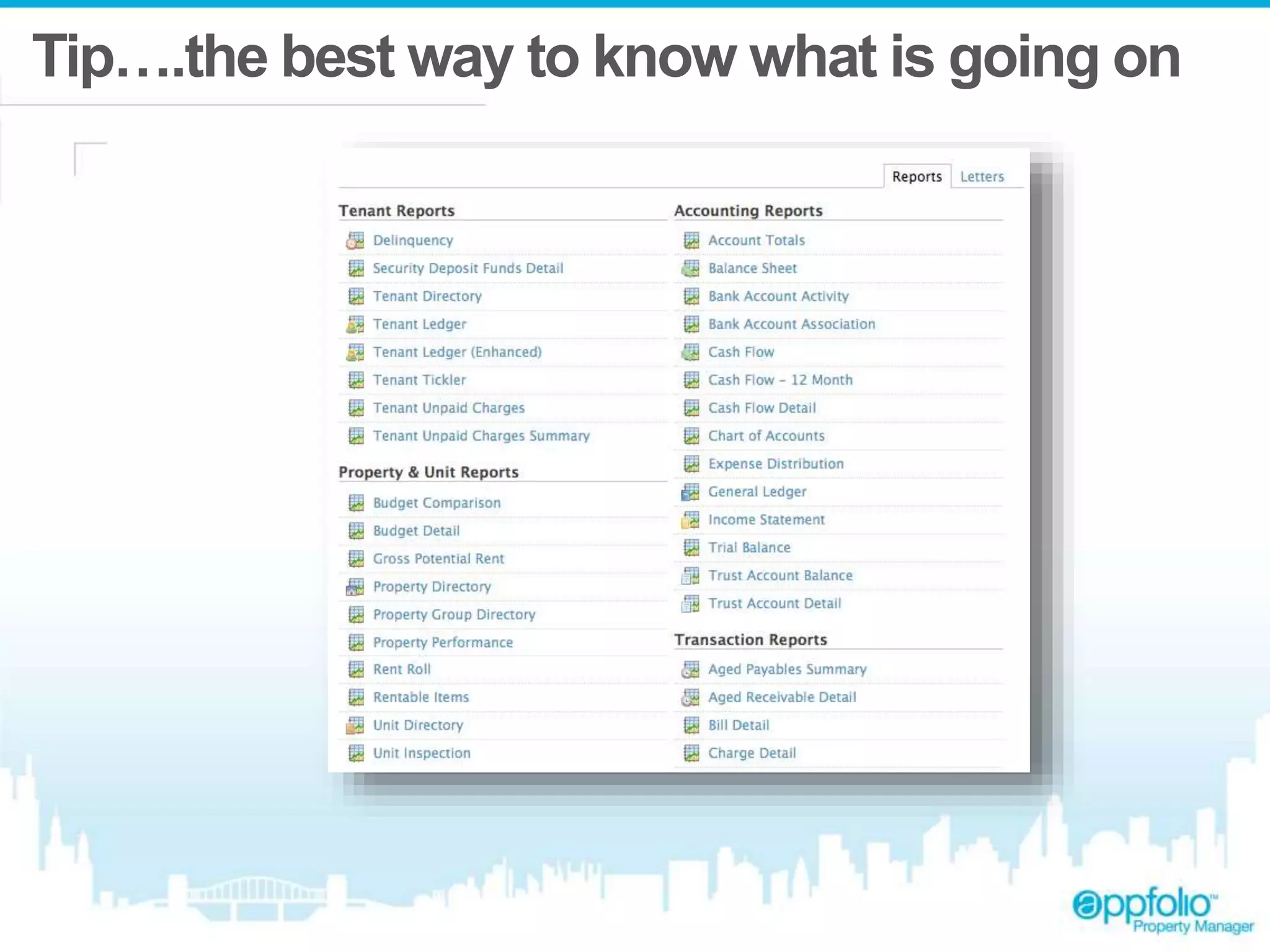 Tip….the best way to know what is going on 
 