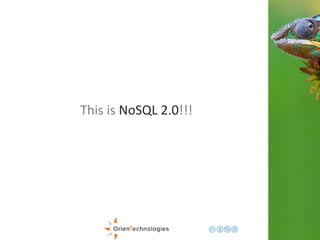 This is NoSQL 2.0!!! 
 