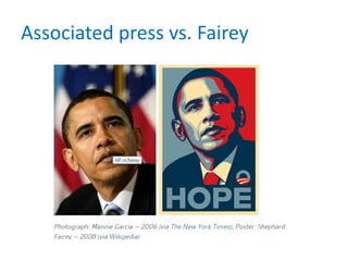 Associated press vs. Fairey
 