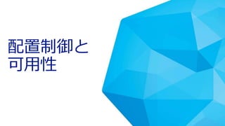 配置制御と 
可用性 
 