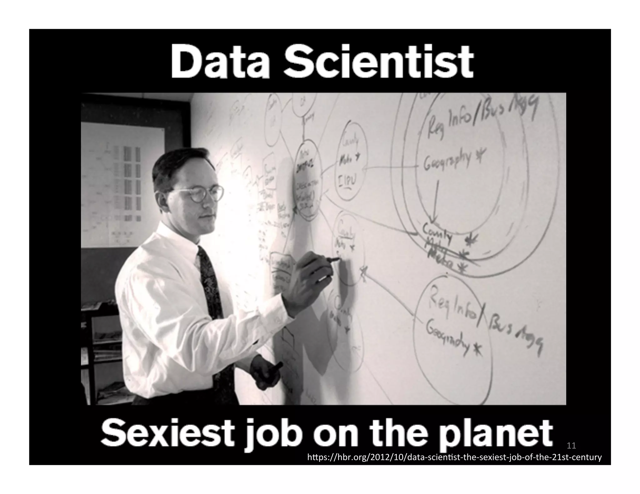 11 
h^ps://hbr.org/2012/10/data-­‐scienHst-­‐the-­‐sexiest-­‐job-­‐of-­‐the-­‐21st-­‐century 
 