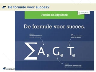 De formule voor succes? 
 