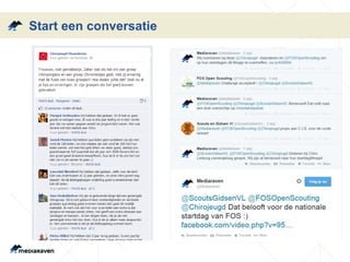 Start een conversatie 
 
