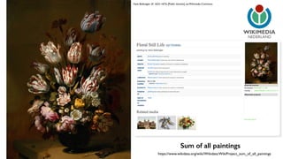 NEDERLAND 
Hans Bollongier (fl. 1623–1672) [Public domain], via Wikimedia Commons 
Sum of all paintings 
https://www.wikidata.org/wiki/Wikidata:WikiProject_sum_of_all_paintings 
 