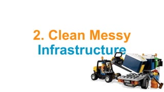 ©2014 AKAMAI | FASTER FORWARDTM 
2. Clean Messy 
Infrastructure 
 