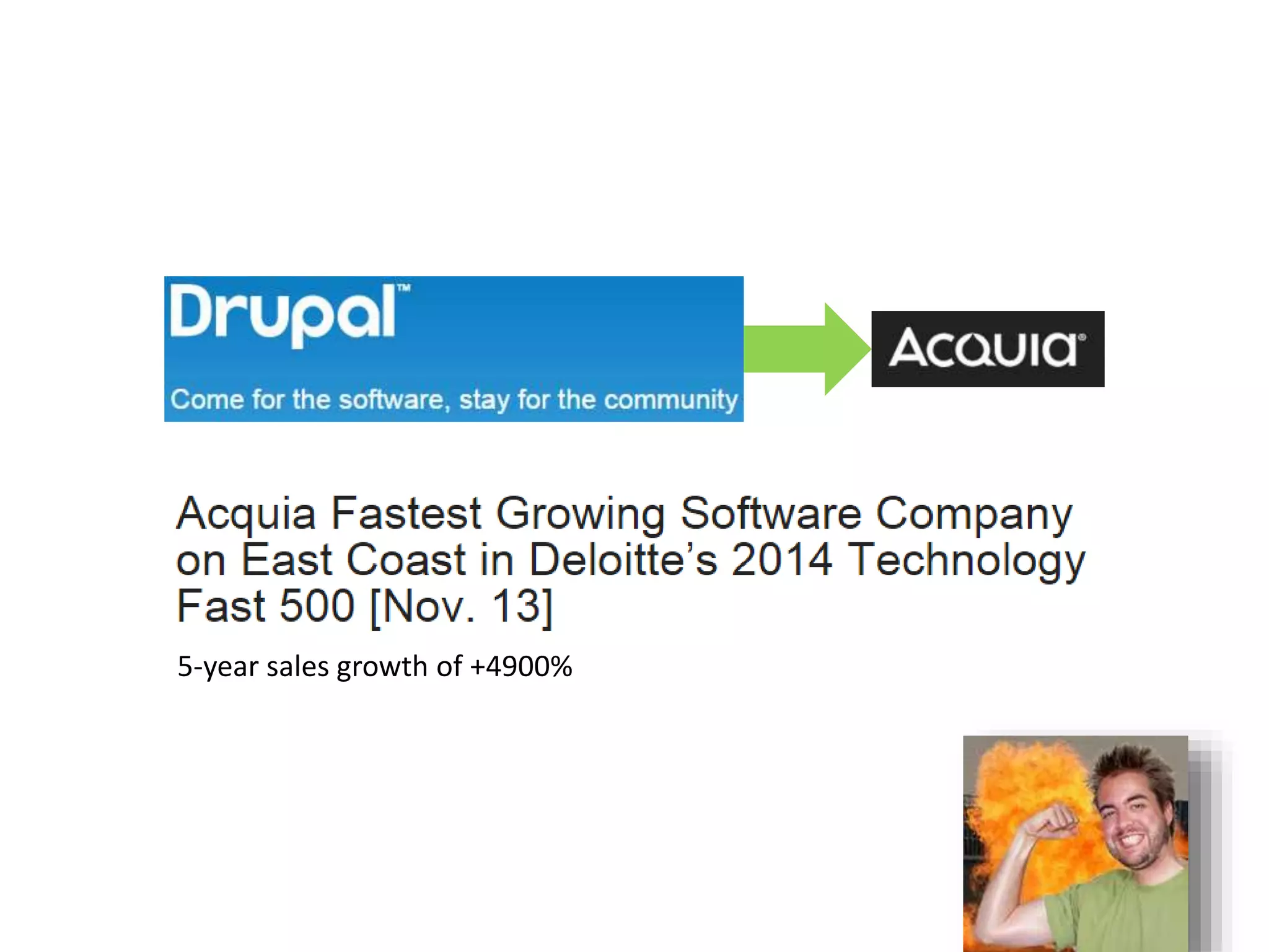 5-year sales growth of +4900% 
 