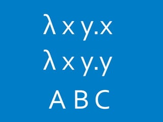 λ 
x 
y.x 
λ 
x 
y.y 
A 
B 
C 
 