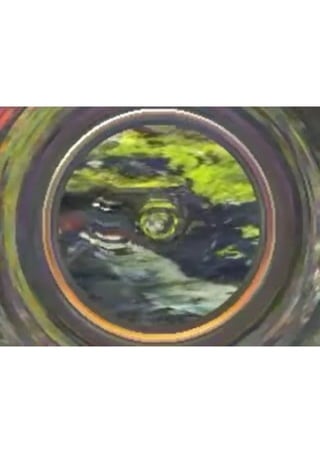 A CAMERA 'S LENS IN THE EYES OF A CAMERAMAN..