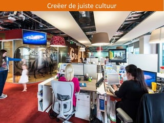 Creëer de juiste cultuur 
 