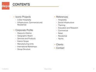 Depa Interiors Fit-out contracting profile | PDF